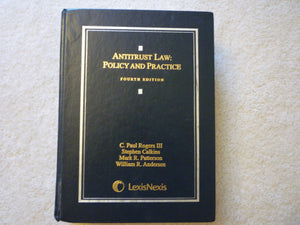 Antitrust Law: Policy and Practice,Used