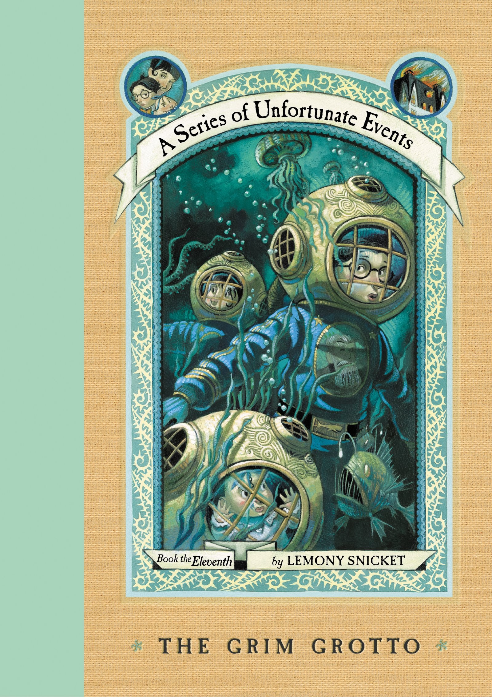 The Grim Grotto (A Series Of Unfortunate Events, Book 11) (A Series Of Unfortunate Events, 11),Used
