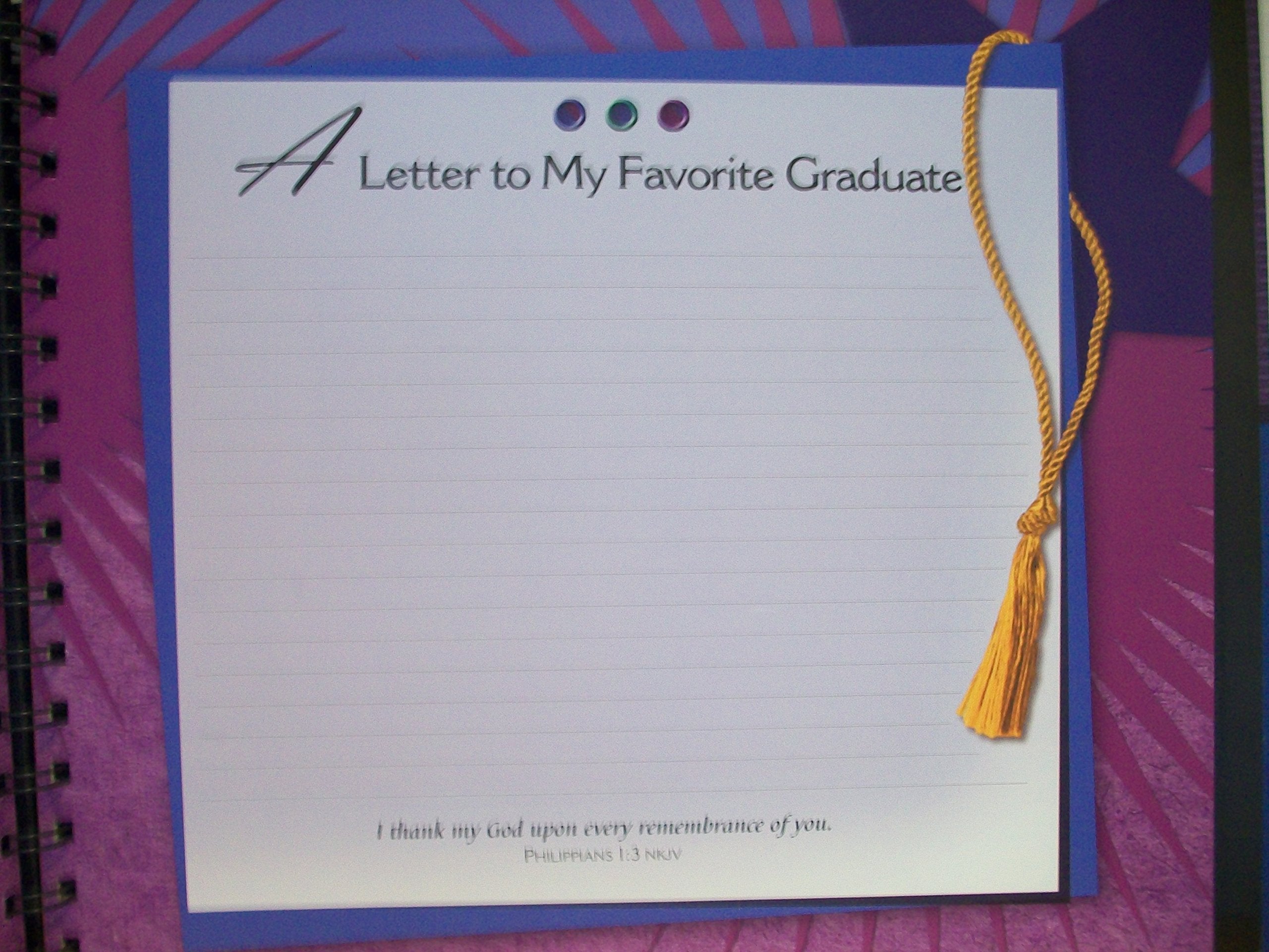 Graduate's Scrapbook of Memories,Used