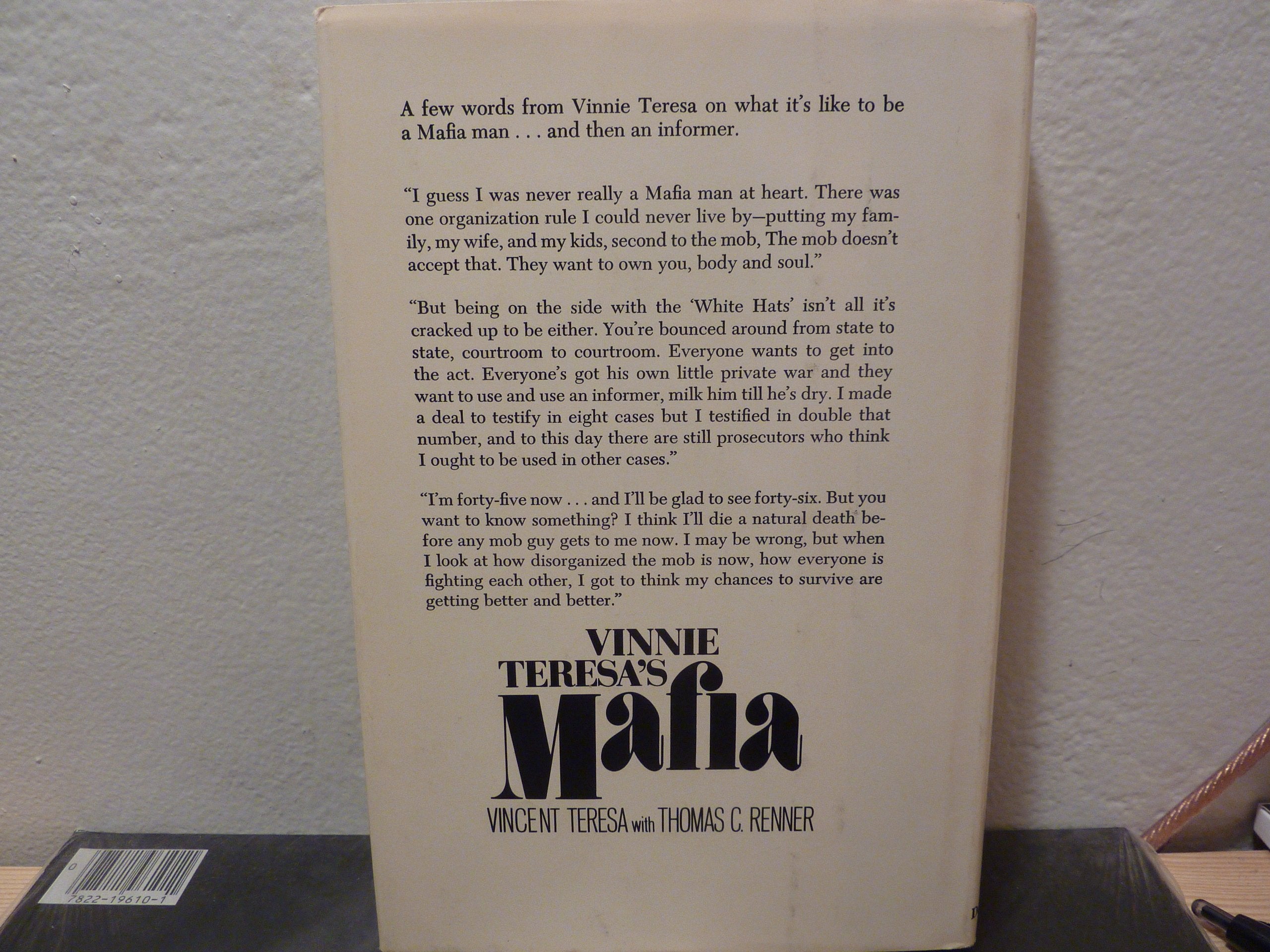 My Life in the Mafia,Used