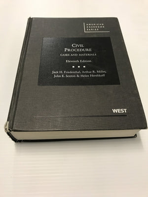 Civil Procedure: Cases and Materials, 11th Edition (American Casebook Series),Used