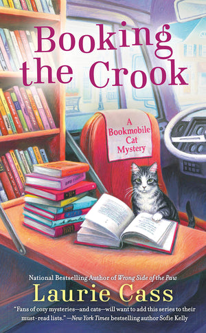 Booking the Crook (A Bookmobile Cat Mystery),Used