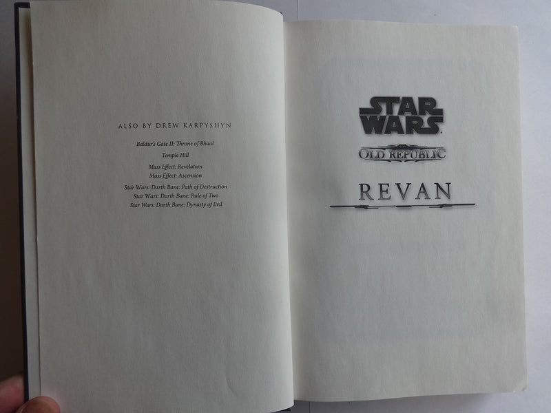Revan (Star Wars: The Old Republic, Vol. 3),Used