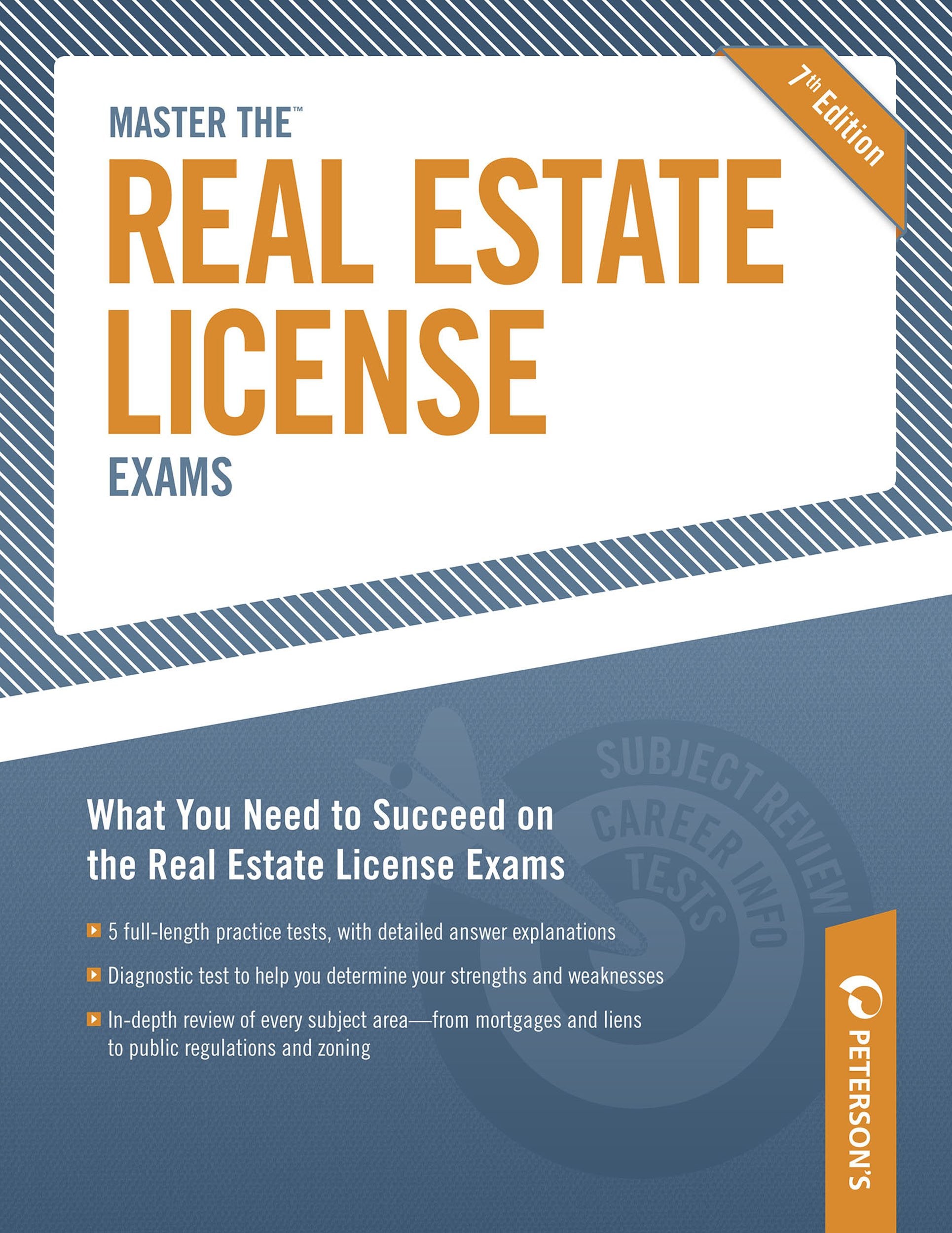 Master the Real Estate License Examinations,Used
