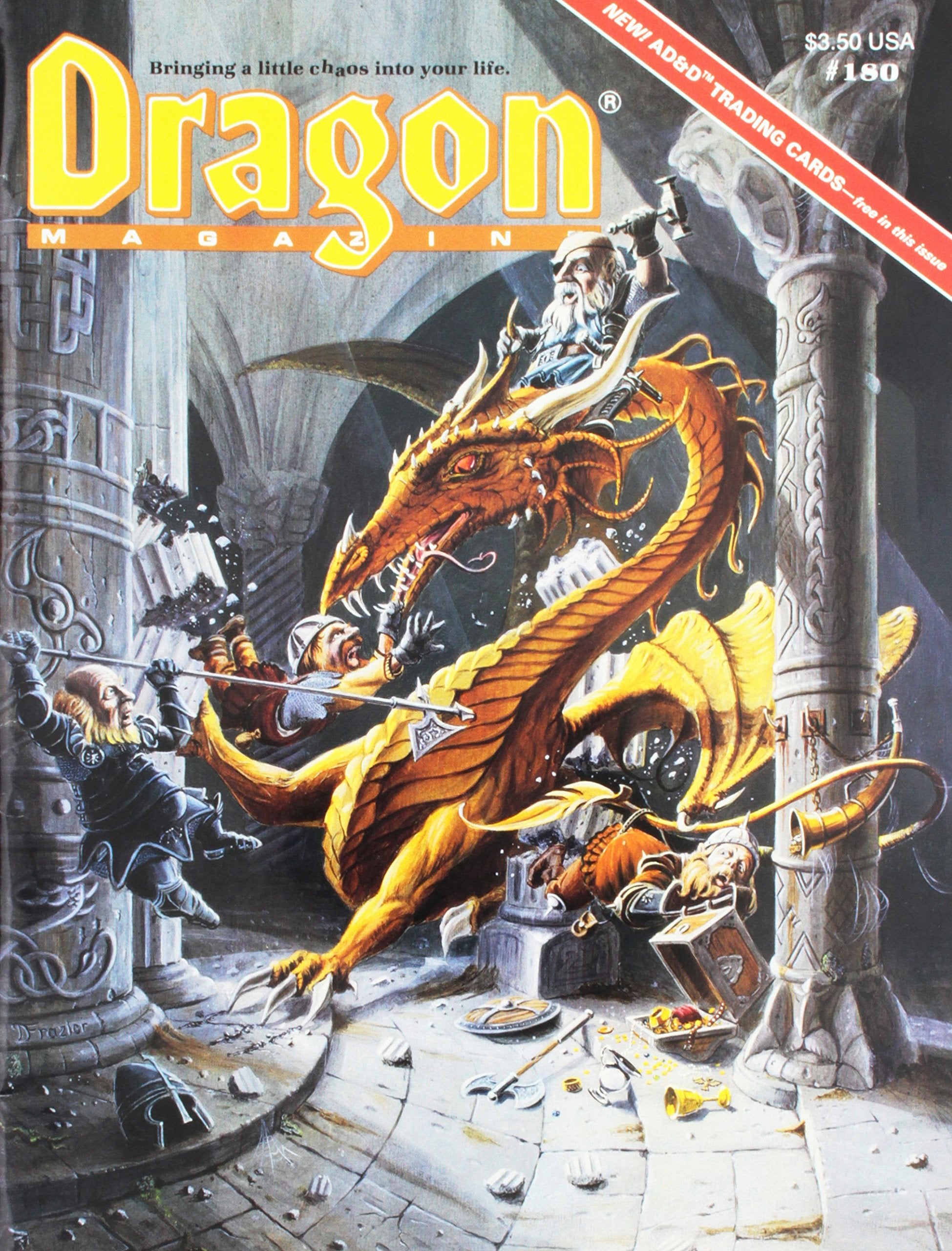 Dragon Magazine (Dragon Magazine, 180),Used