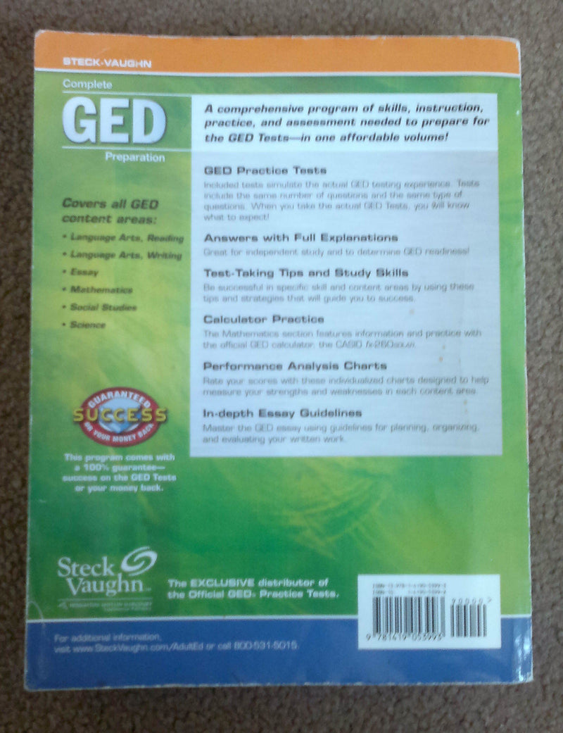 Complete GED Preparation,Used
