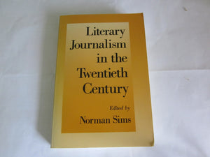 Literary Journalism in the Twentieth Century,Used