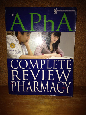 The Apha Complete Review for Pharmacy (Gourley, APha Complete Review for Pharmacy),Used