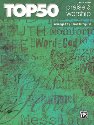 Top 50 Praise & Worship: Easy Piano,Used