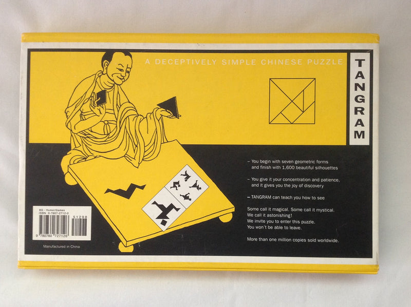 Tangram: 1600 Ancient Chinese Puzzles,Used