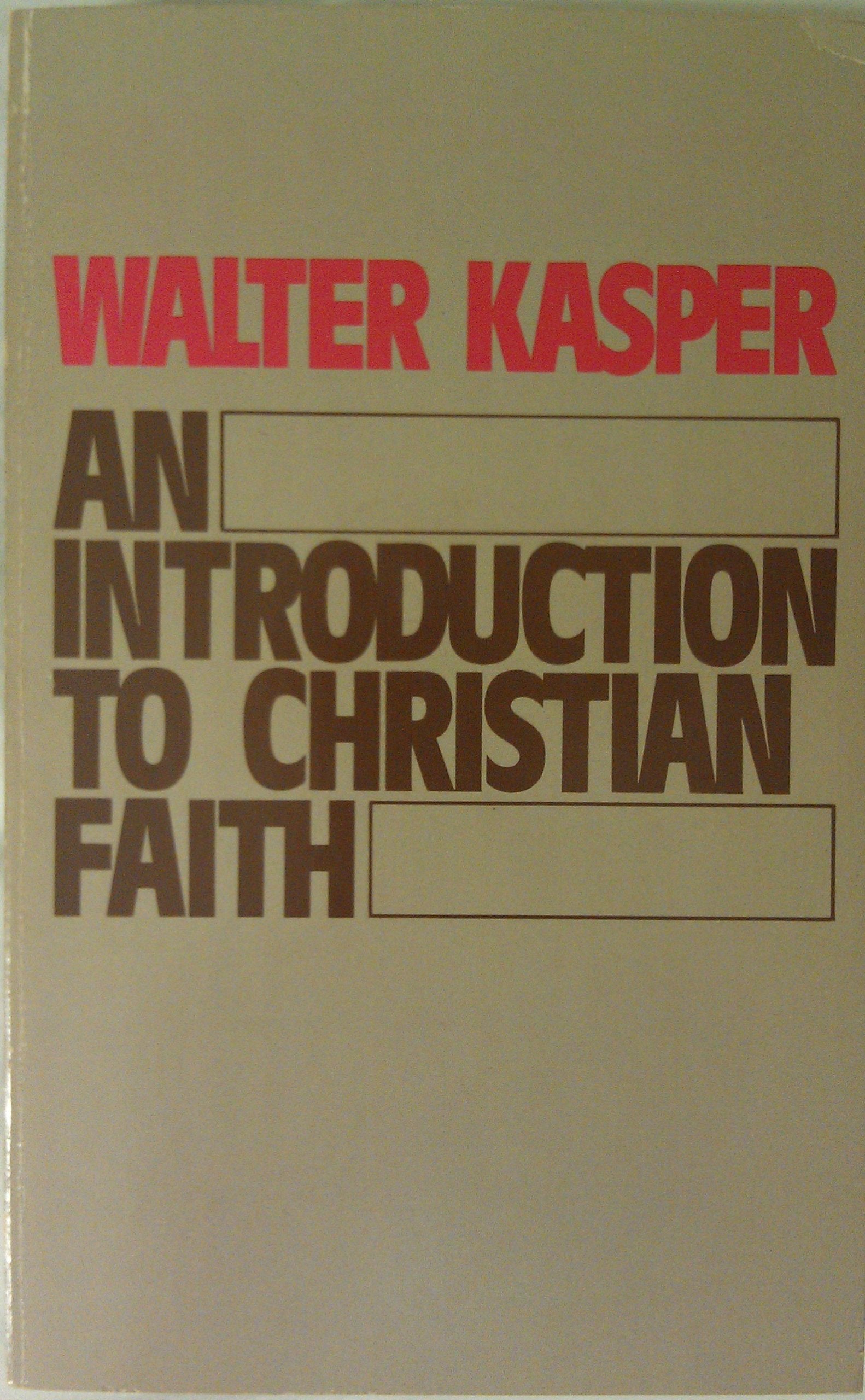 An Introduction to Christian Faith (English and German Edition),Used