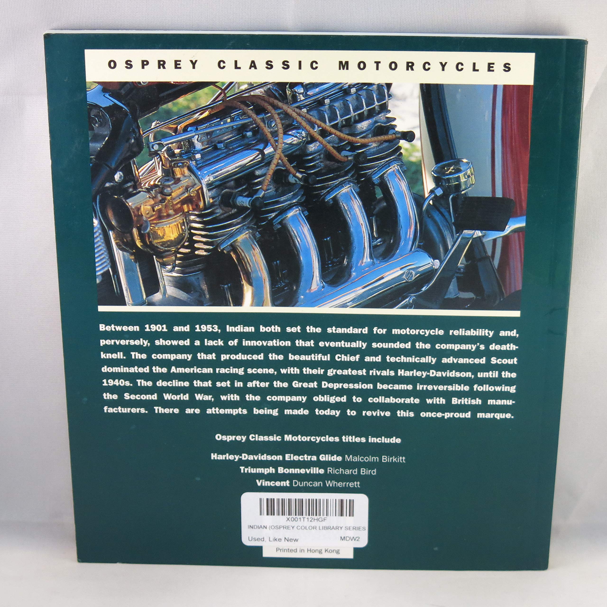 Indian (Osprey Color Library Series),Used