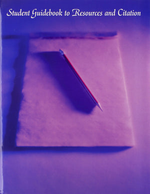 Student Guidebook to Resources and Citation,Used