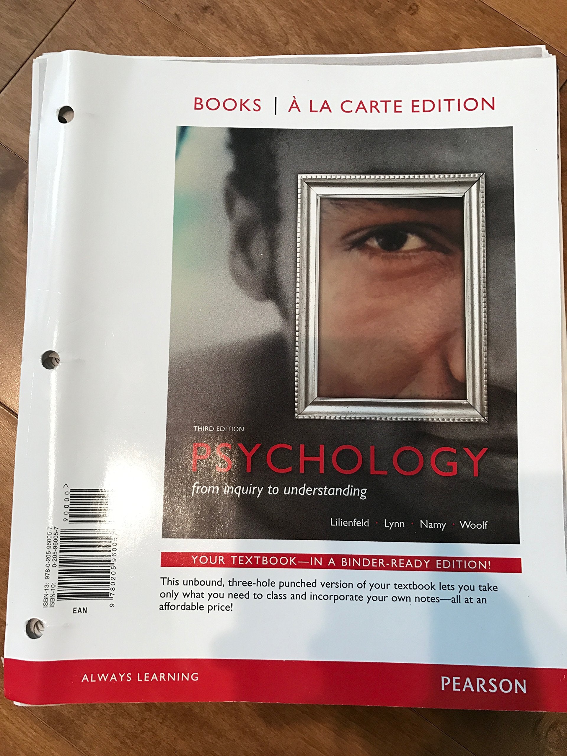 Psychology: From Inquiry to Understanding (paperback) (3rd Edition),Used