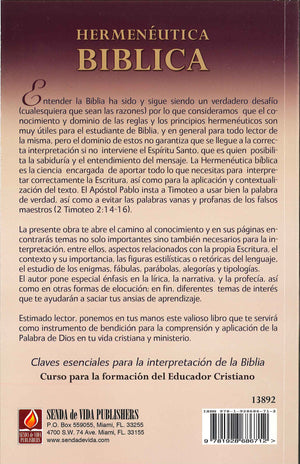 Hermenutica Biblica,Used