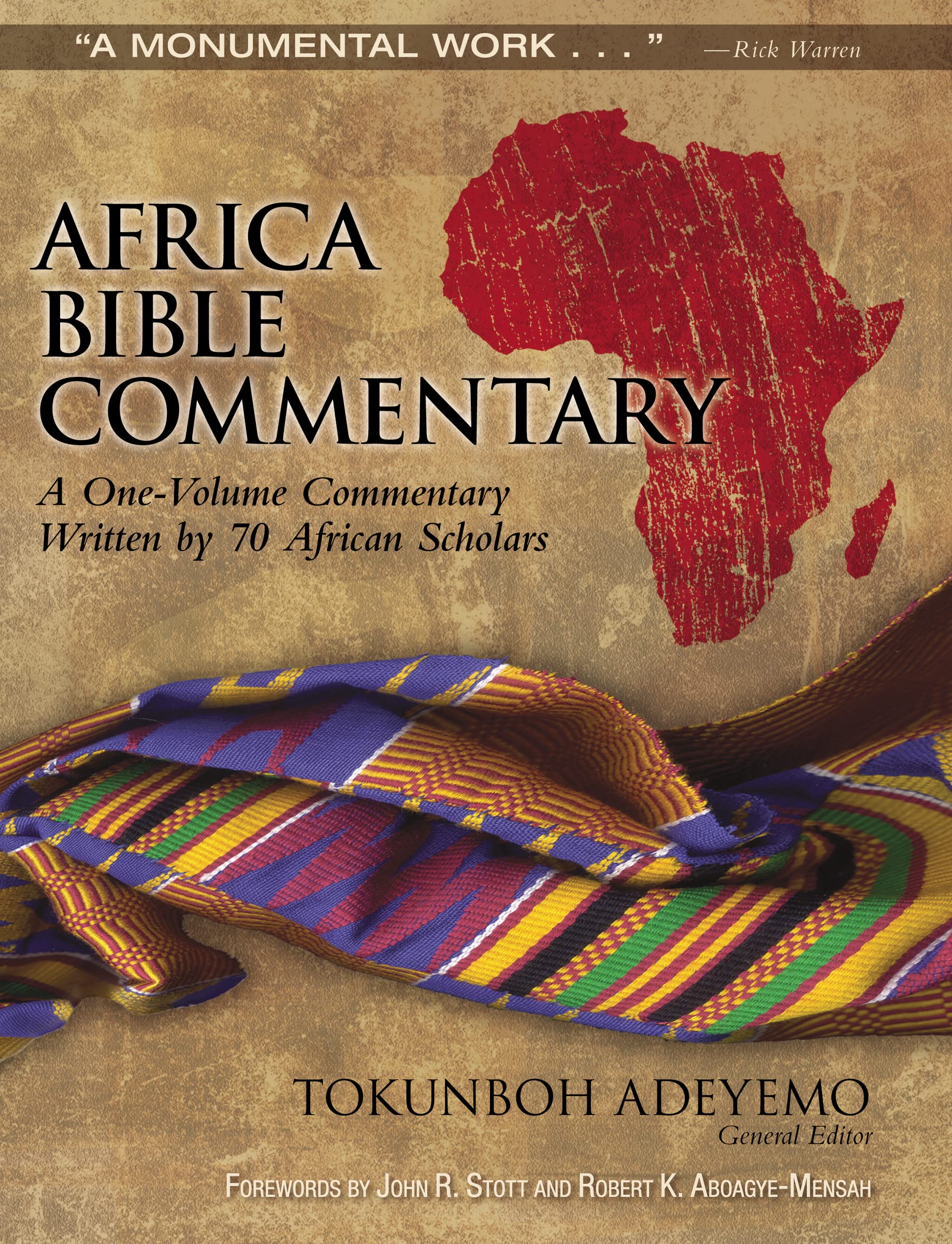 Africa Bible Commentary: A OneVolume Commentary Written by 70 African Scholars,Used