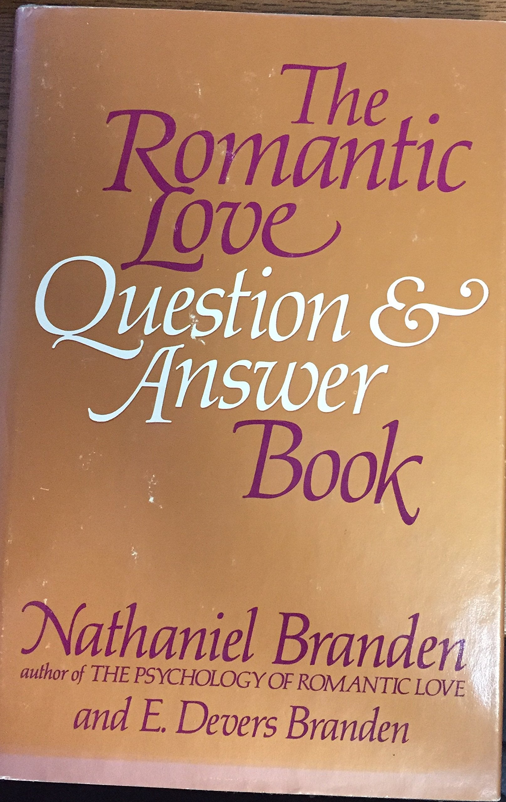 The Romantic Love Question And Answer Book-new,New