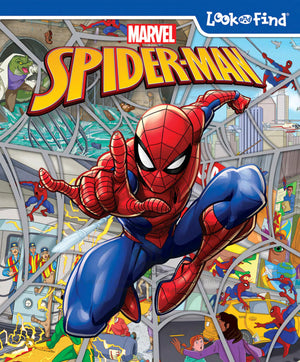 Marvel SpiderMan Look and Find Activity Book  PI Kids,Used