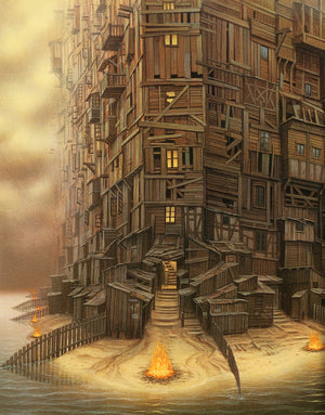 The Fantastic Art of Jacek Yerka: A Portfolio of TwentyTwo Paintings,New