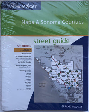 Thomas Guide 2005 Napa & Sonoma Counties Street Guide (Napa and Sonoma Counties Street Guide and Directory),Used