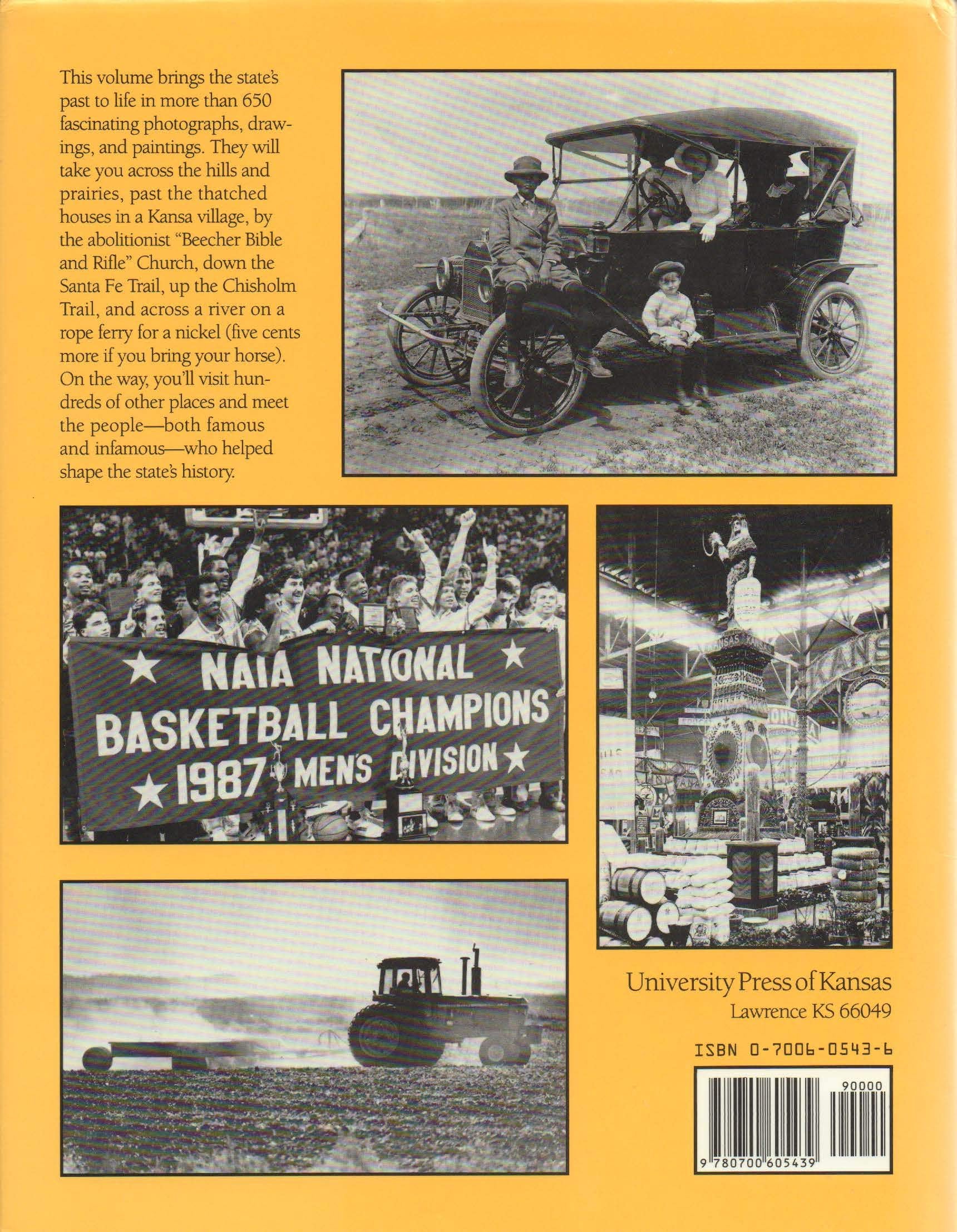 Kansas: A Pictorial History,Used