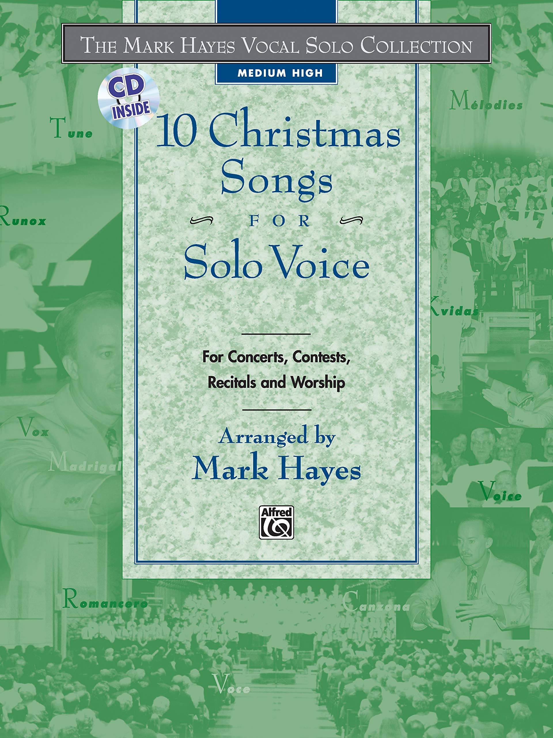 The Mark Hayes Vocal Solo Collection  10 Christmas Songs for Solo Voice: For Concerts, Contests, Recitals, and Worship (Medium,Used