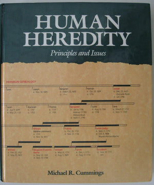 Human heredity: Principles and issues,New