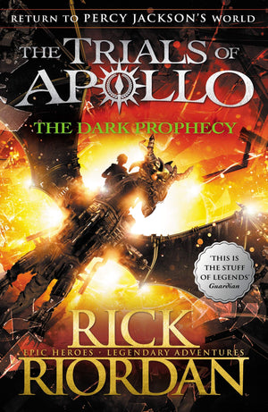 Trials of Apollo Series Rick Riordan Collection 5 Books Set (The Hidden Oracle, The Dark Prophecy, The Burning Maze, The Tyrants,Used