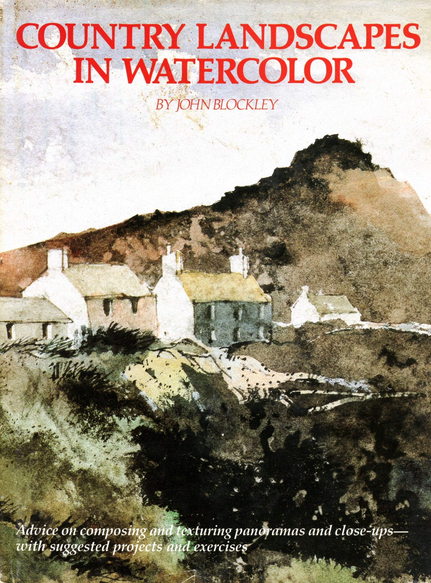Country Landscapes in Watercolor,Used