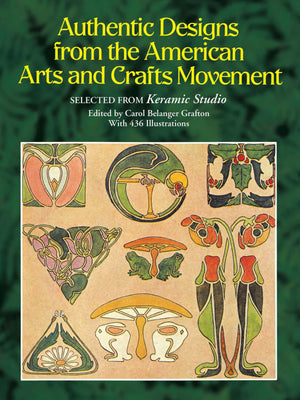 Authentic Designs from the American Arts and Crafts Movement (Dover Pictorial Archive),Used