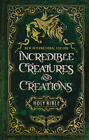 NIV, Incredible Creatures and Creations Holy Bible, Hardcover,Used