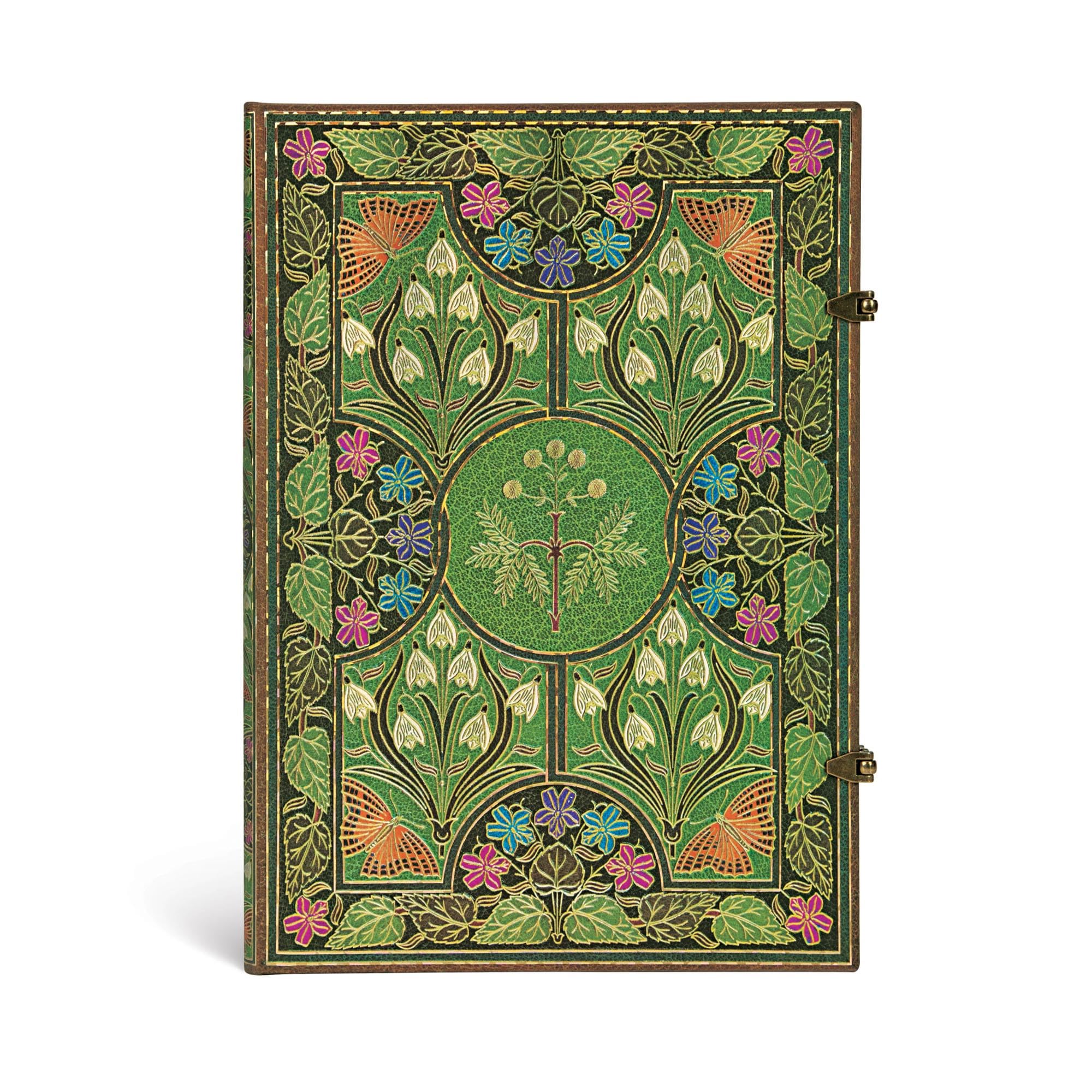 Paperblanks  Poetry In Bloom  Hardcover  Grande  Unlined  Clasp Closure  128 Pg  120 Gsm