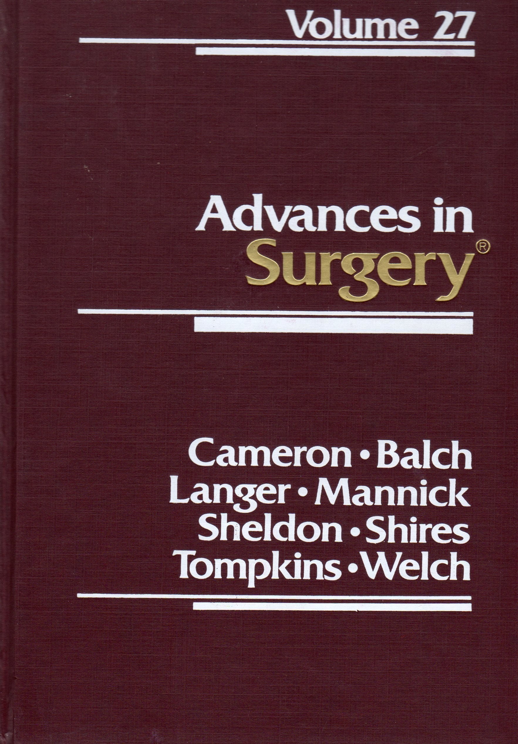 Advances in Surgery,Used