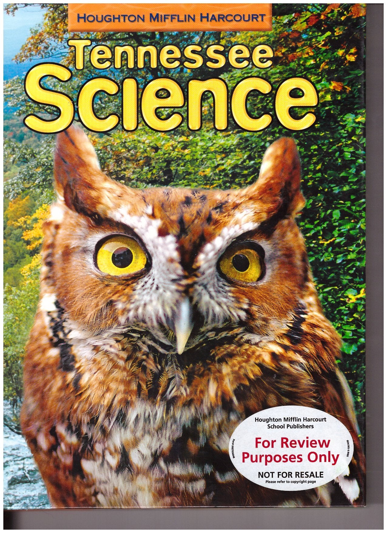 Houghton Mifflin Harcourt Science: Student Edition Grade 5 2010,Used