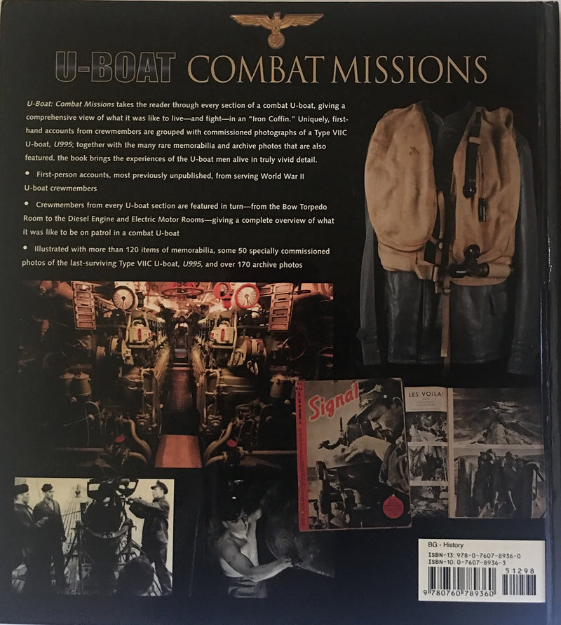 UBoat Combat Missions; The Pursuers & the Persued: First Hand Accounts of Uboat Life and Operations,Used