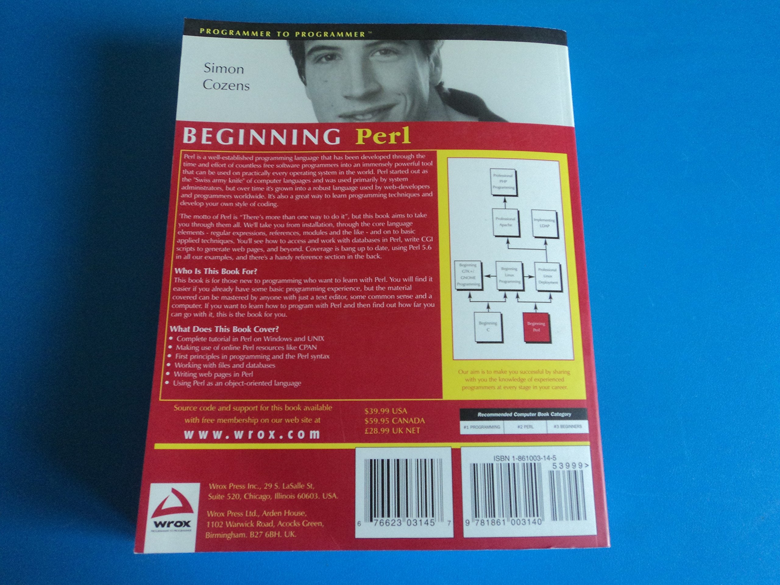 Beginning Perl (Programmer to Programmer),Used