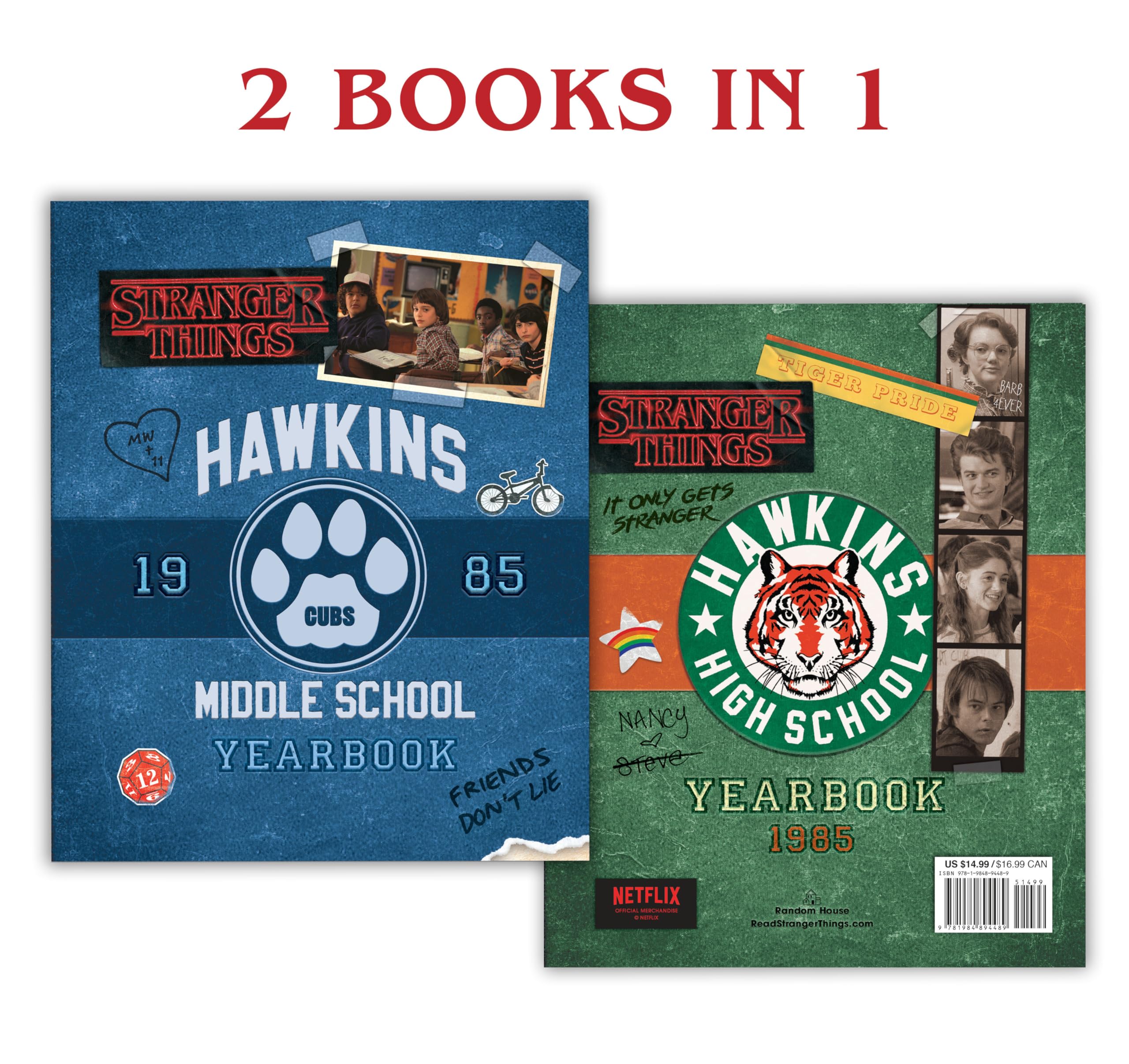 Hawkins Middle School Yearbook/Hawkins High School Yearbook (Stranger Things),Used