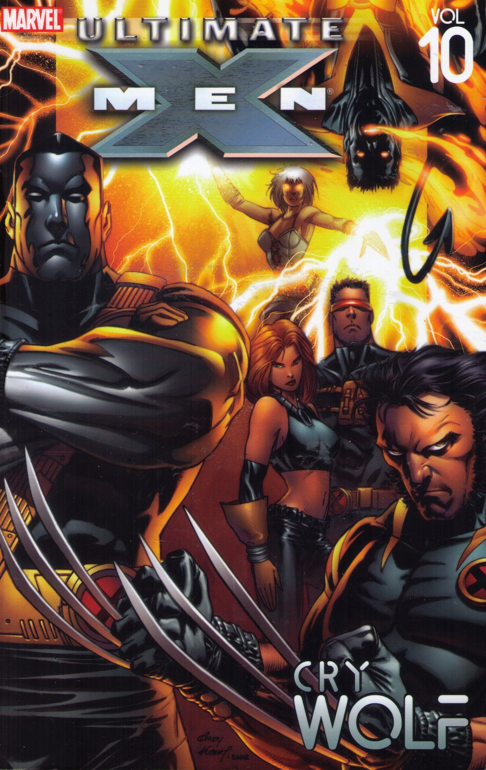 Ultimate Xmen Vol. 10: Cry Wolf (Ultimate Xmen, 10),Used