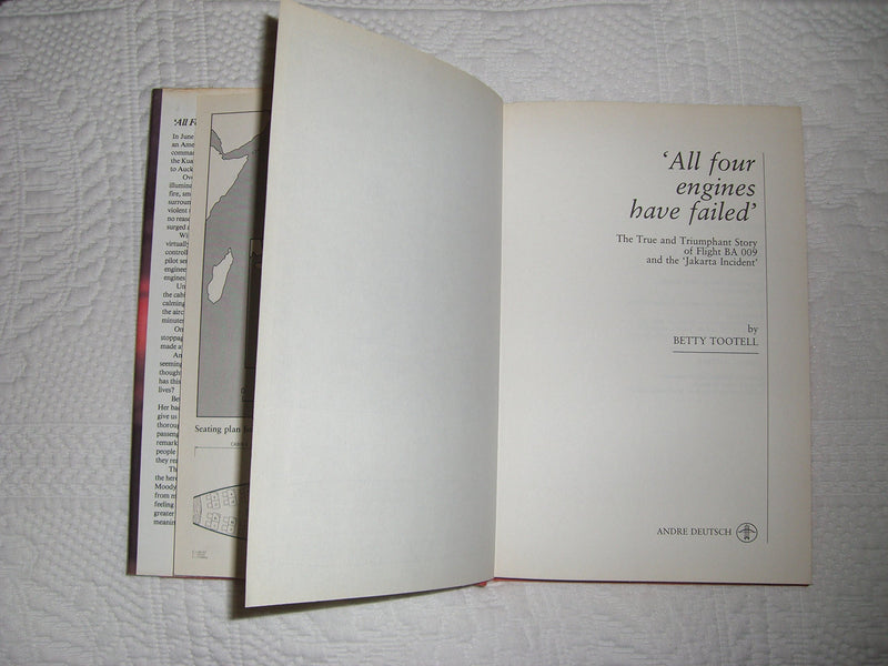 All Four Engines Have Failed: The True And Triumphant Story Of Flight Ba 009 And The 'Jakarta Incident'