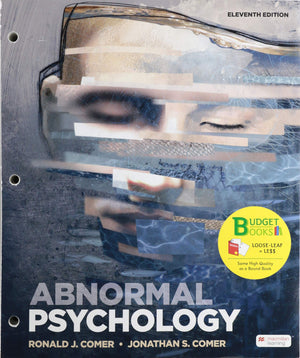 Looseleaf Version for Abnormal Psychology