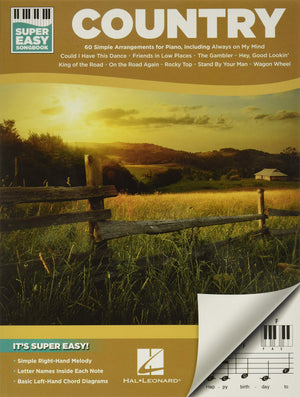 Country  Super Easy Songbook,New