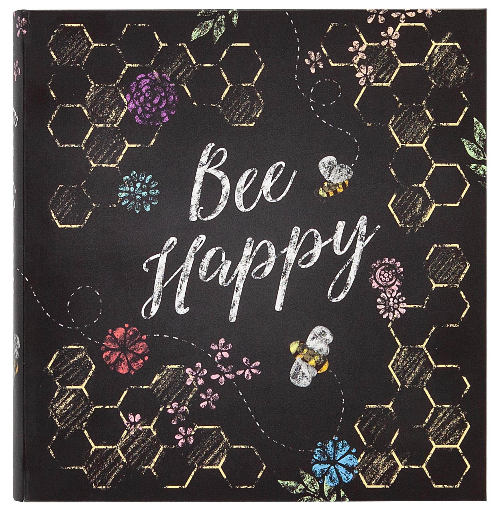 Bee Happy: A Guided Journal (Hardcover)  A Spiritual Guided Journal with Prompts, Quotes, Scriptures, and Questions  Perfect R,Used