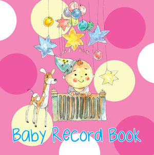 Record Book: Baby Record Books For Girls (Pink): Pink Book