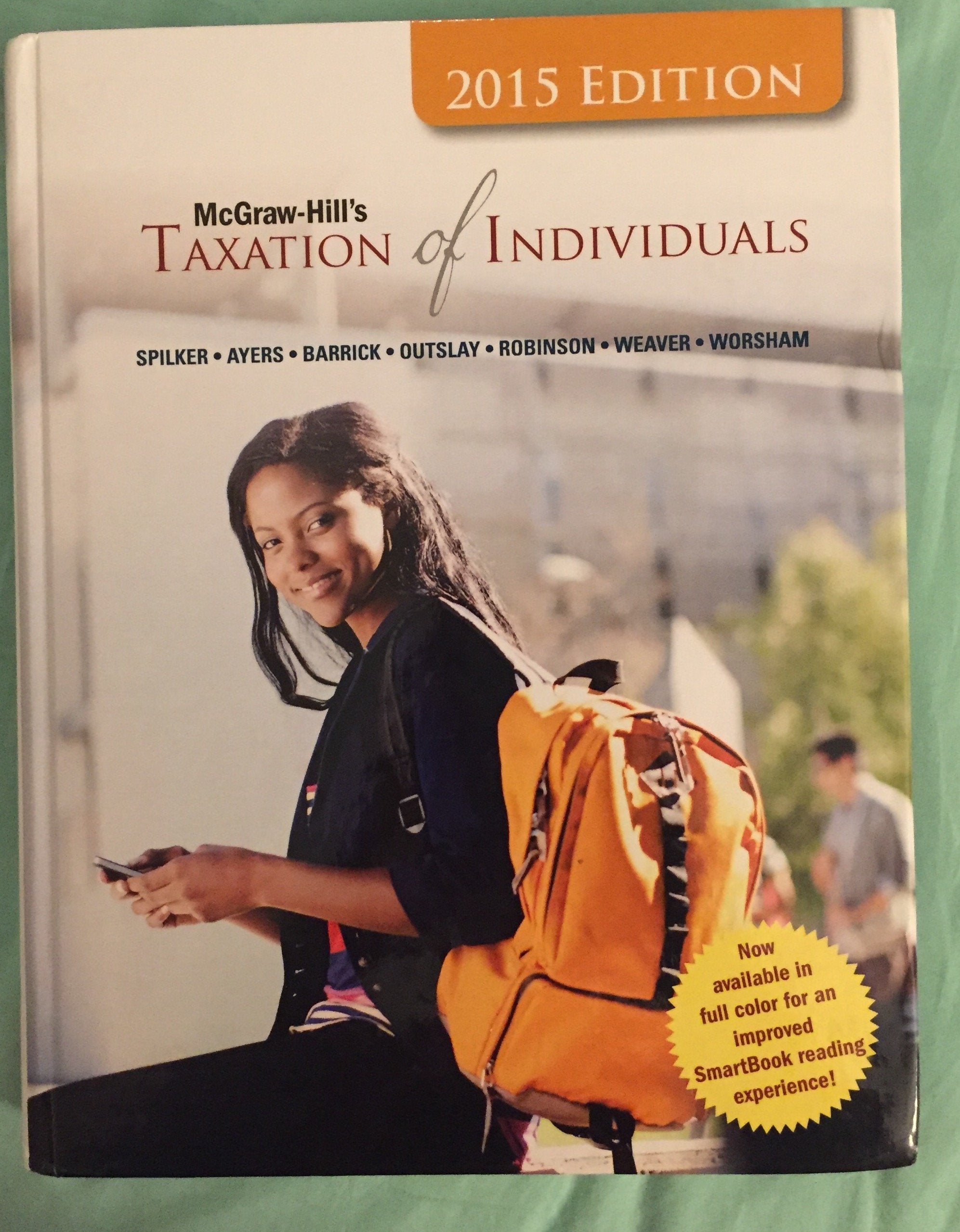 McGrawHill's Taxation of Individuals, 2015 Edition,Used