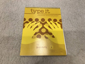 Type It,Used
