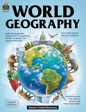 World Geography (Teacher Created Materials),Used