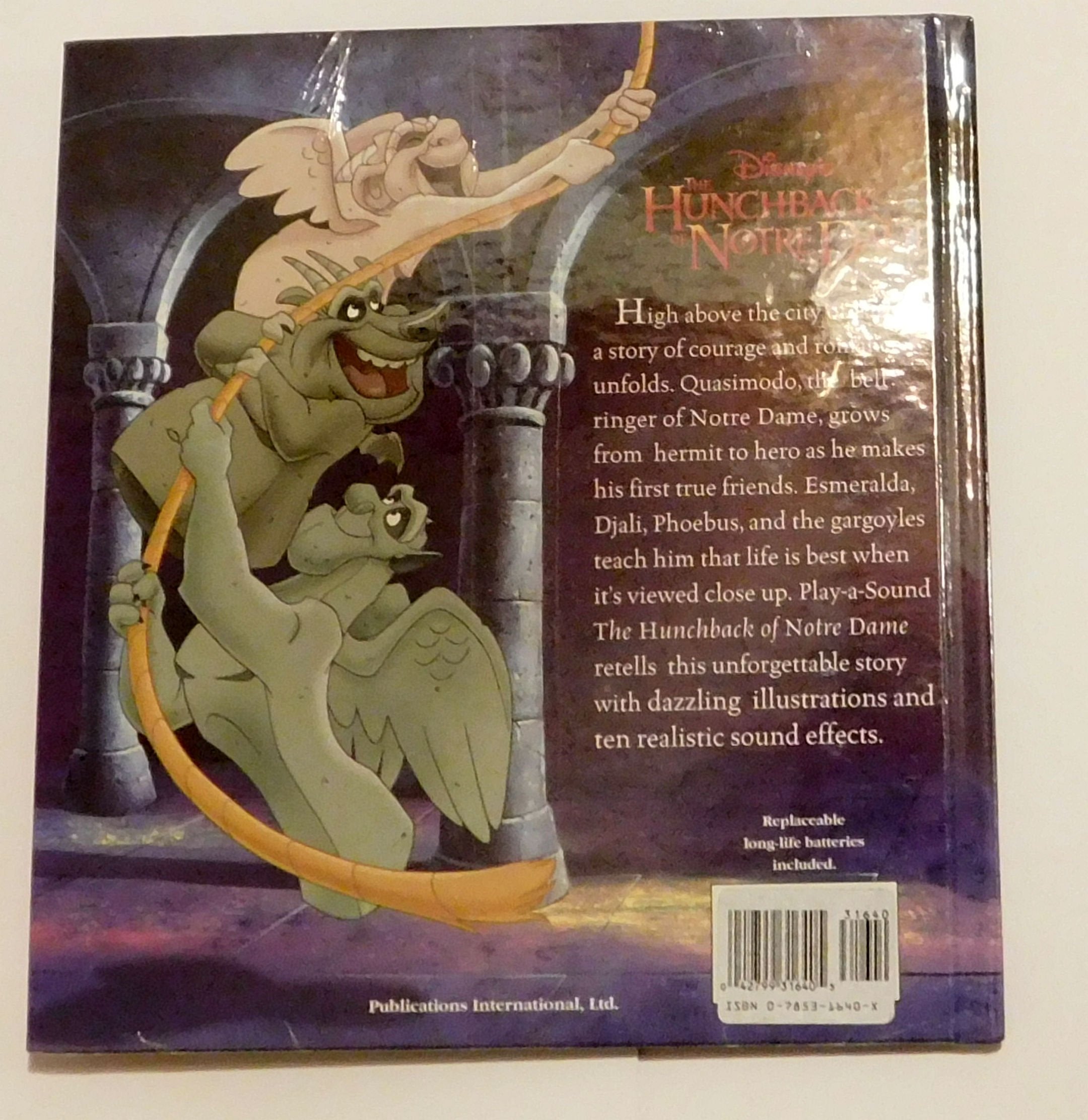 Hunchback of Notre Dame (Play a Sound),Used