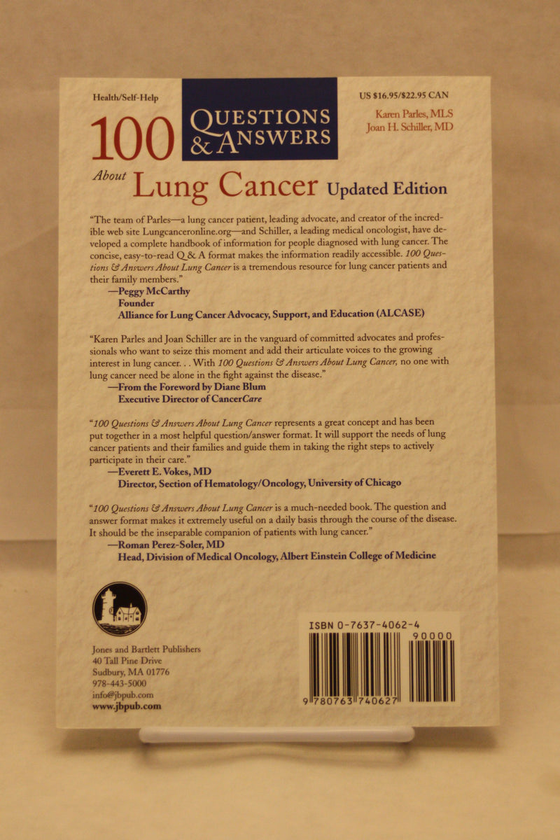 100 Q&A About Lung Cancer,Used