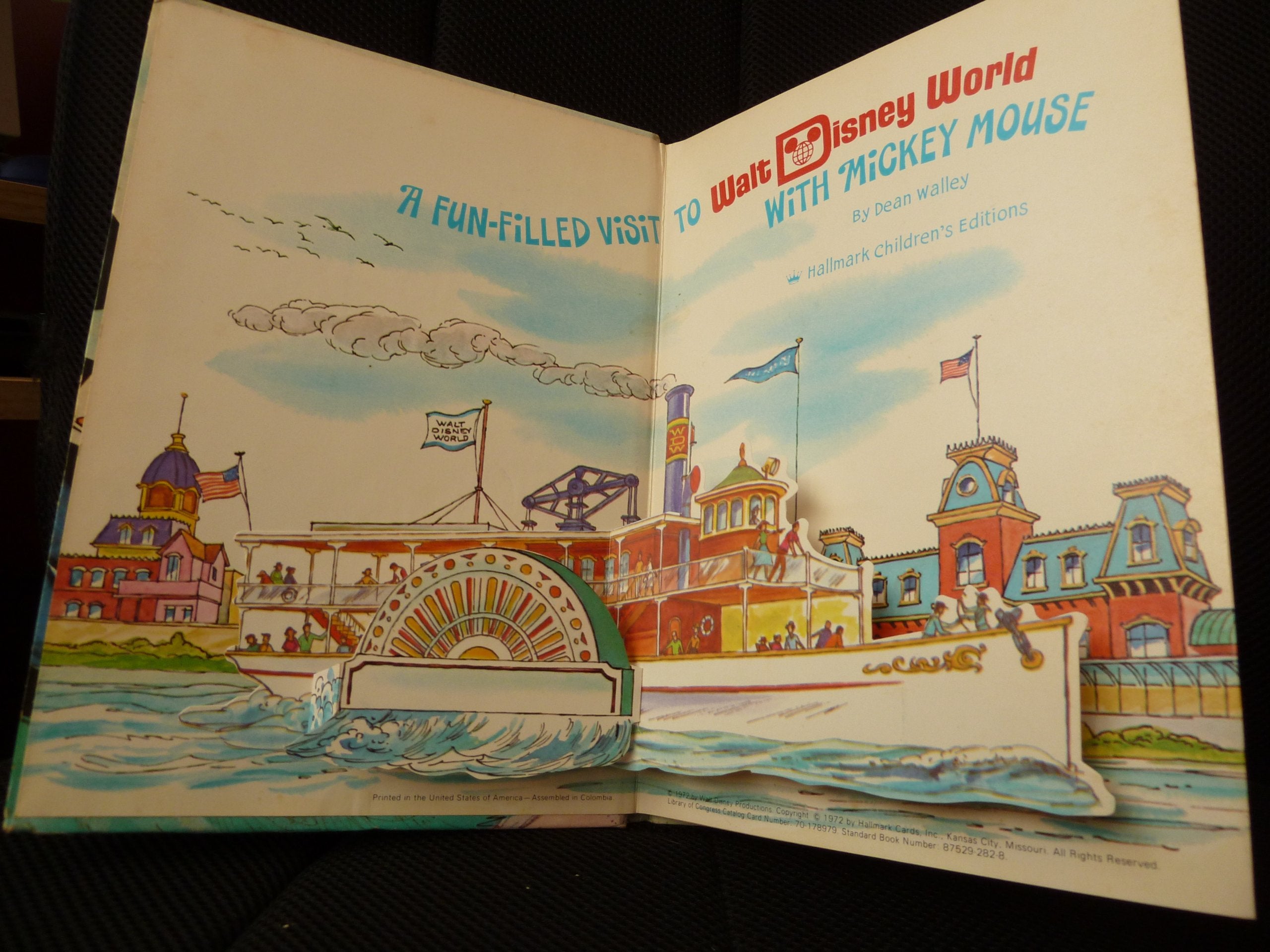 A Funfilled Visit To Walt Disney World With Mickey Mouse (Hallmark Children'S Editions),Used