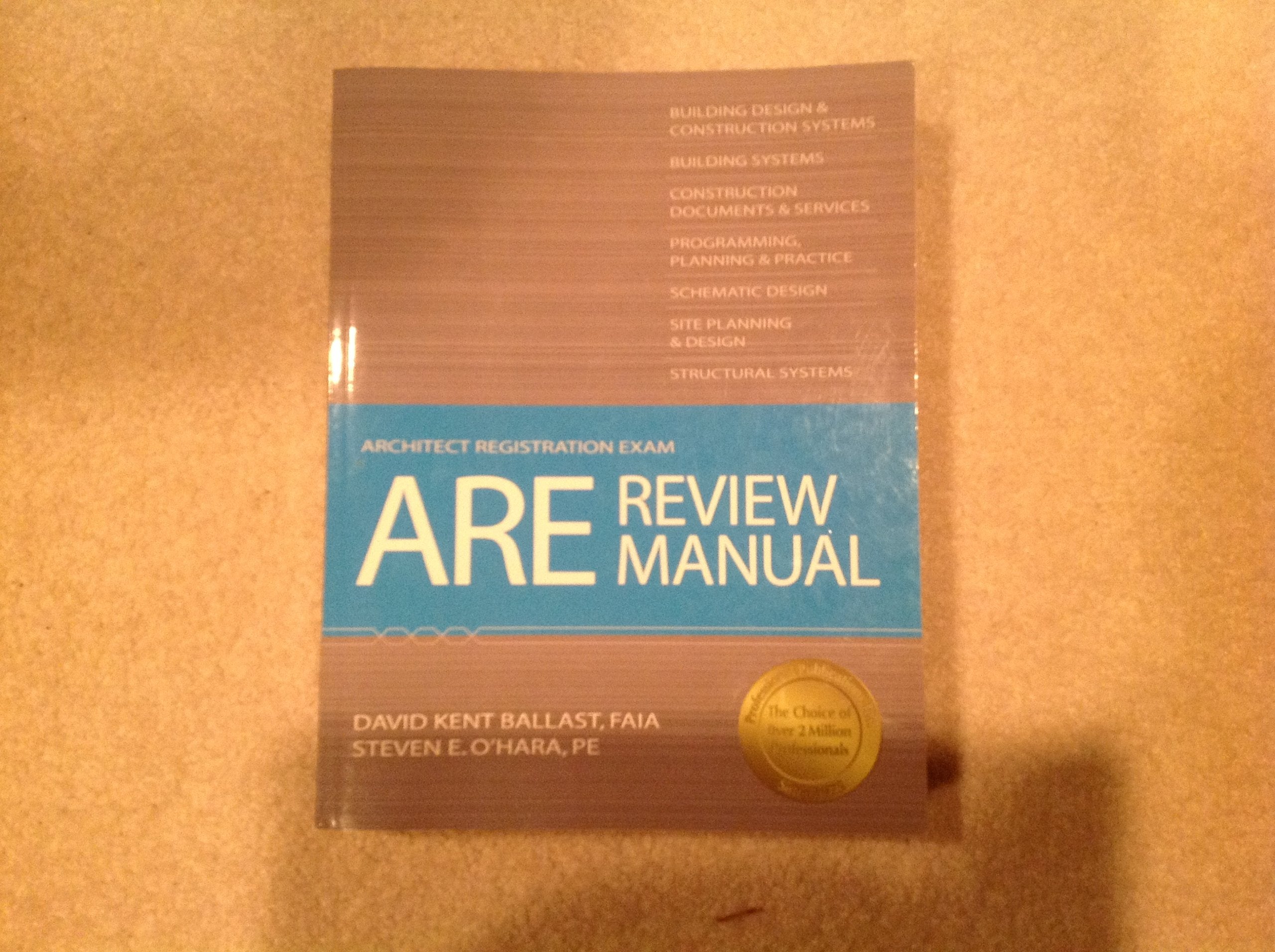 ARE Review Manual,Used